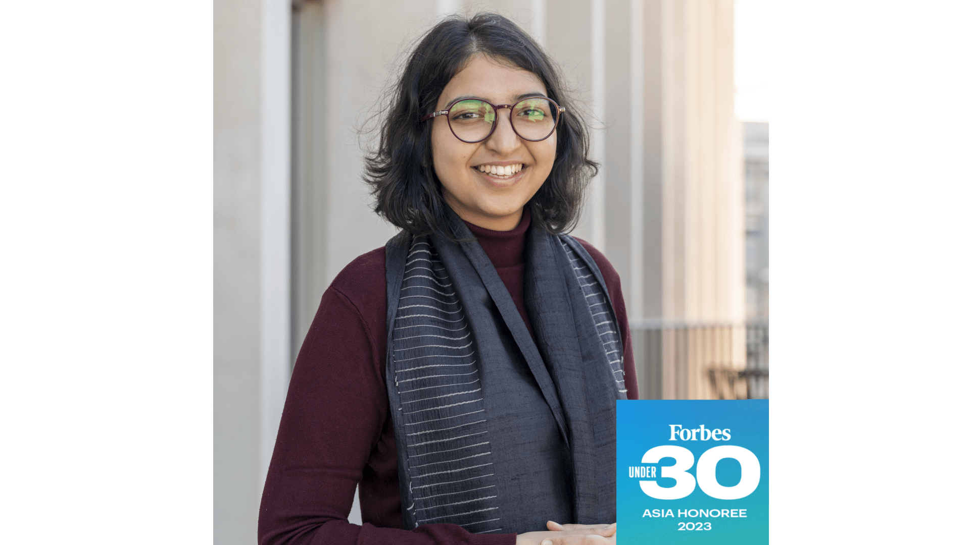 Forbes features Richa Gupta in the Asia 30 Under 30 List